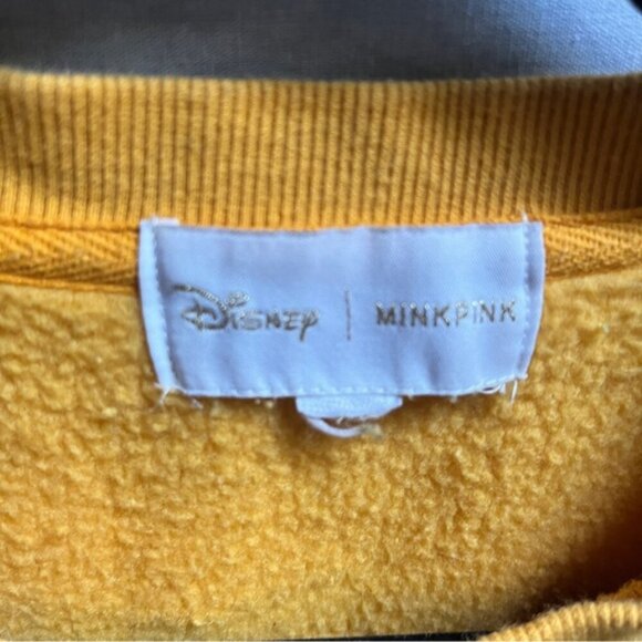 Disney x Minkpink Lion King Movie Graphic sweatshirt Sz S - Picture 4 of 7